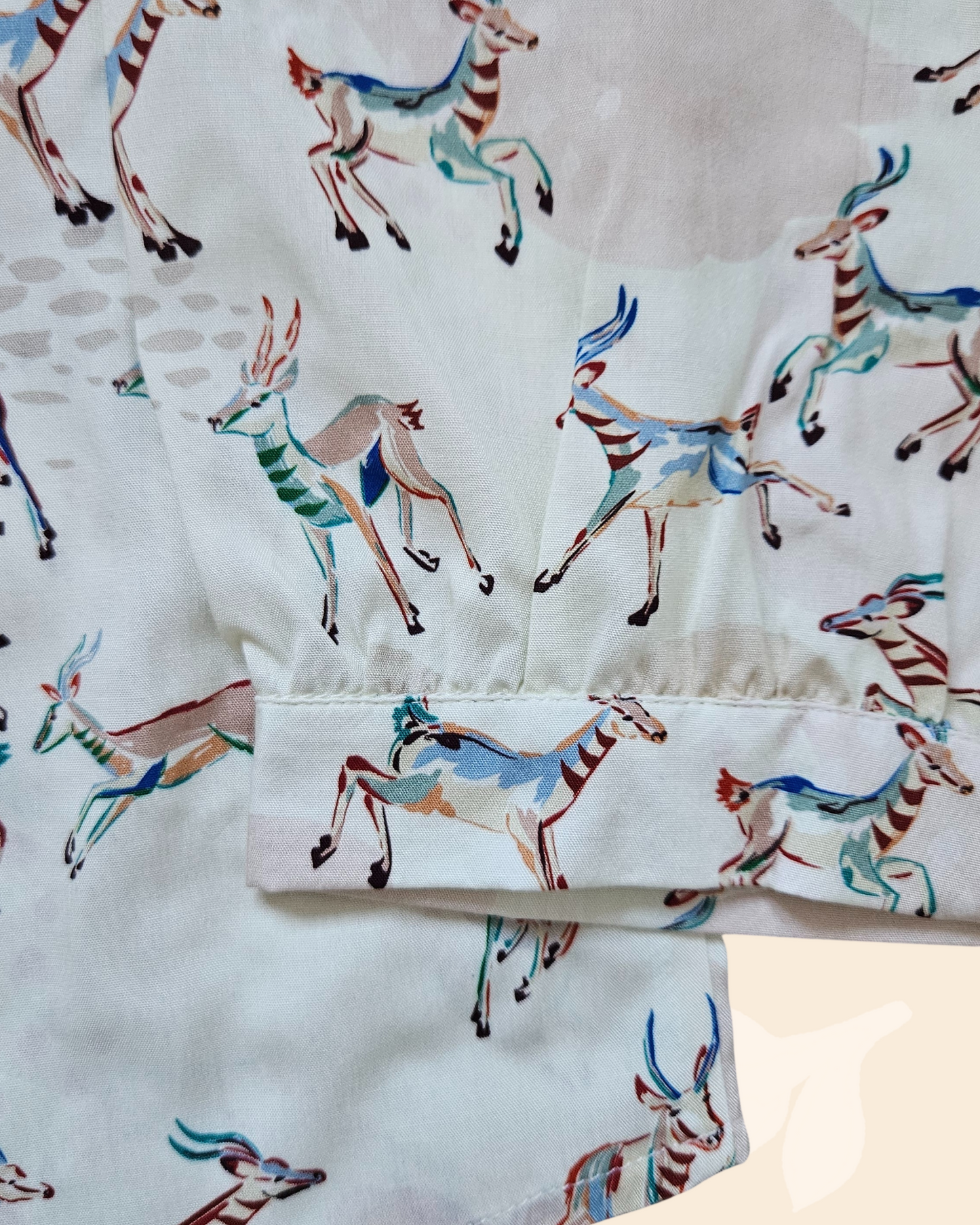 Camisa Emma Antílopes Mujer