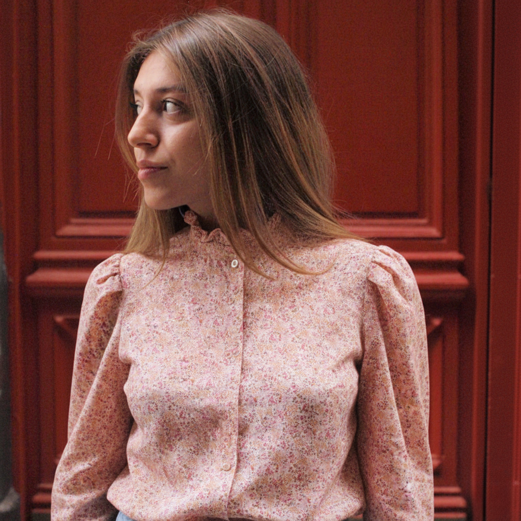 Camisa Amelie Flores Mujer