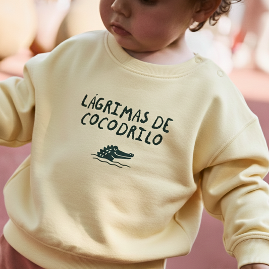 Sudadera Lágrimas de Cocodrilo (Bebé e Infantil)