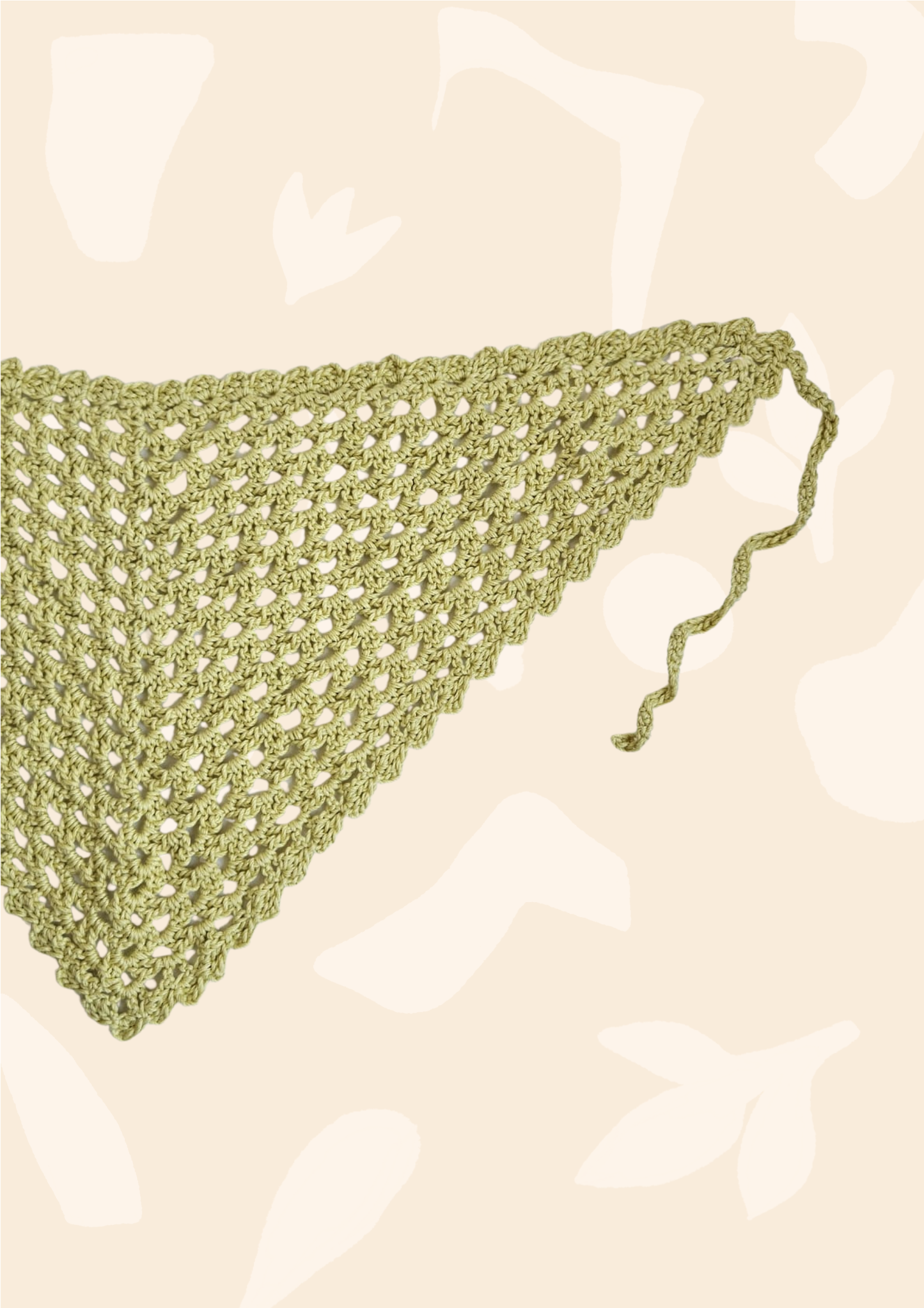 Bandana de ganchillo
