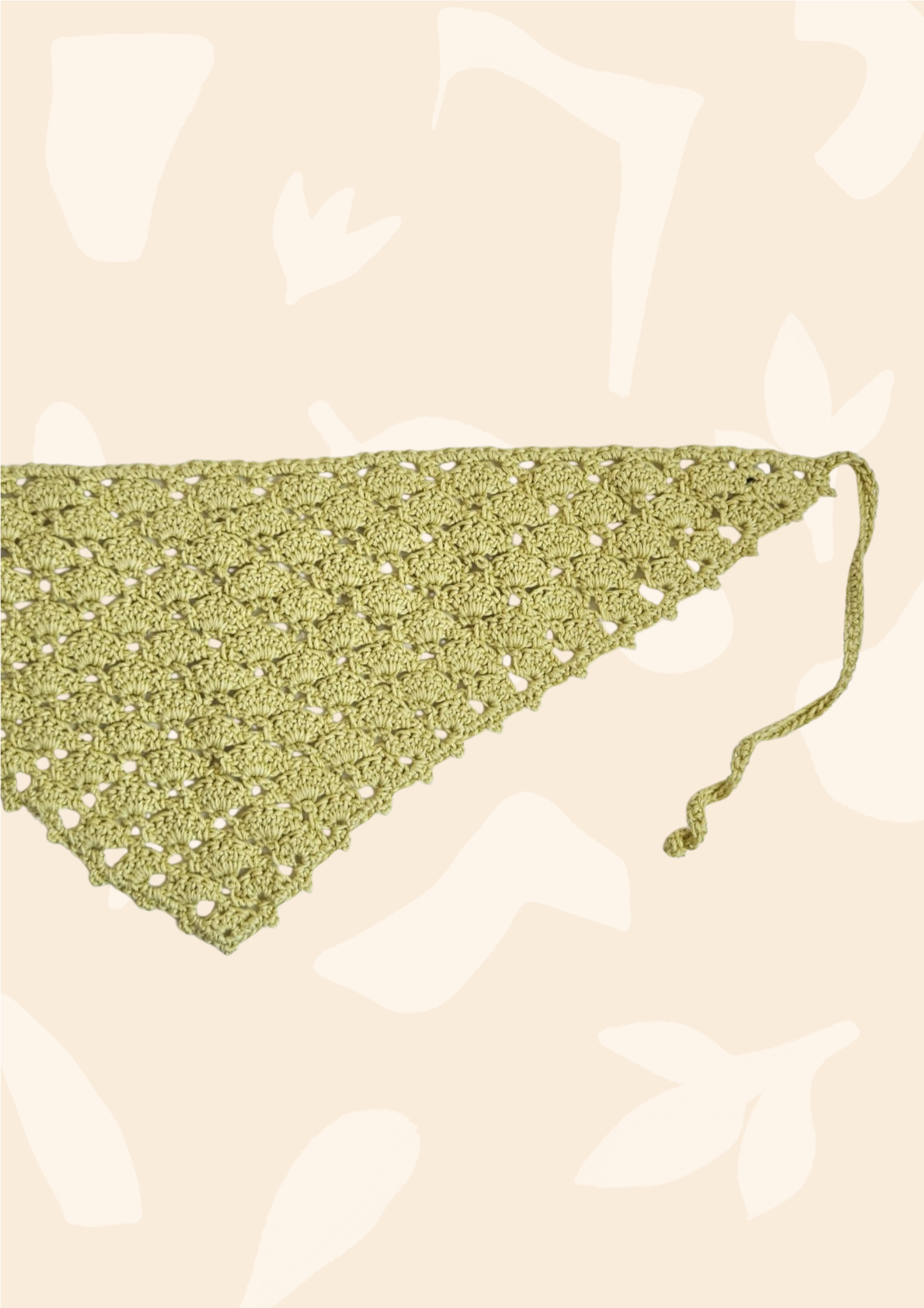 Bandana de ganchillo