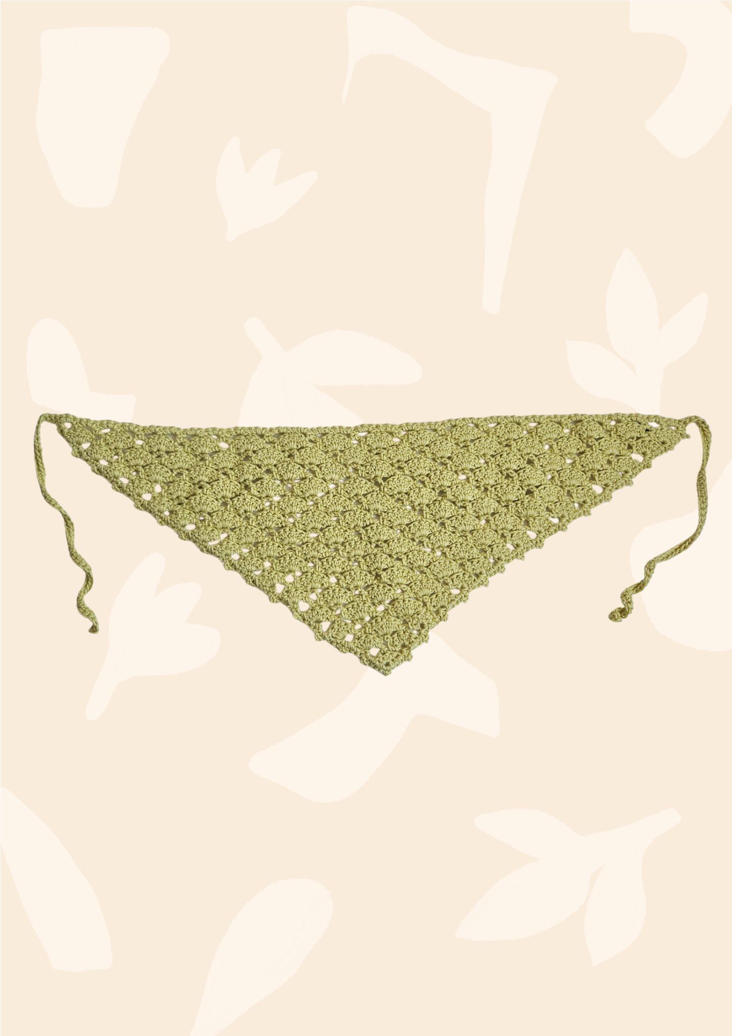 Bandana de ganchillo