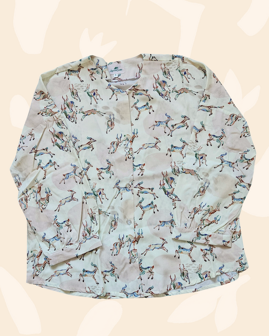 Camisa Emma Antílopes Mujer