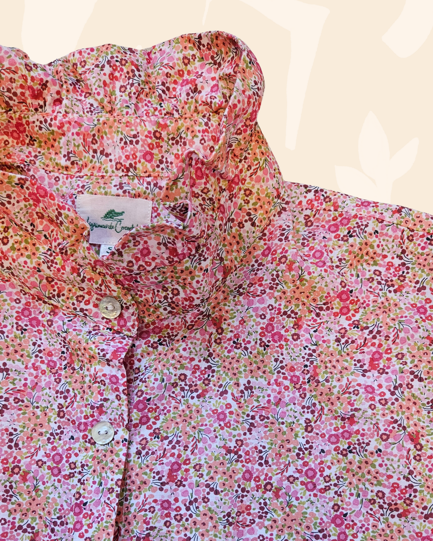 Camisa Amelie Flores Mujer