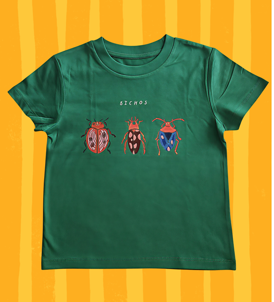 Camiseta Bichos infantil
