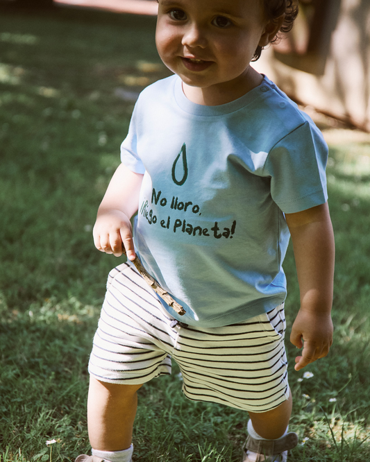 Camiseta No lloro (Bebé e infantil)