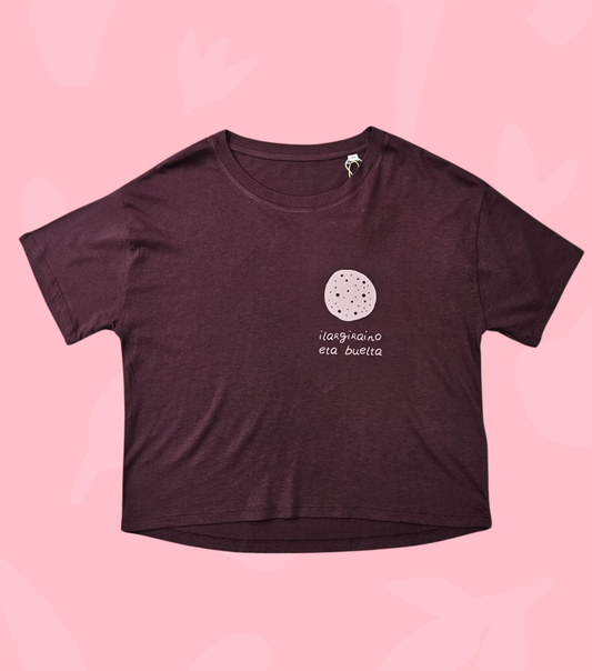 Camiseta Ilargi mujer