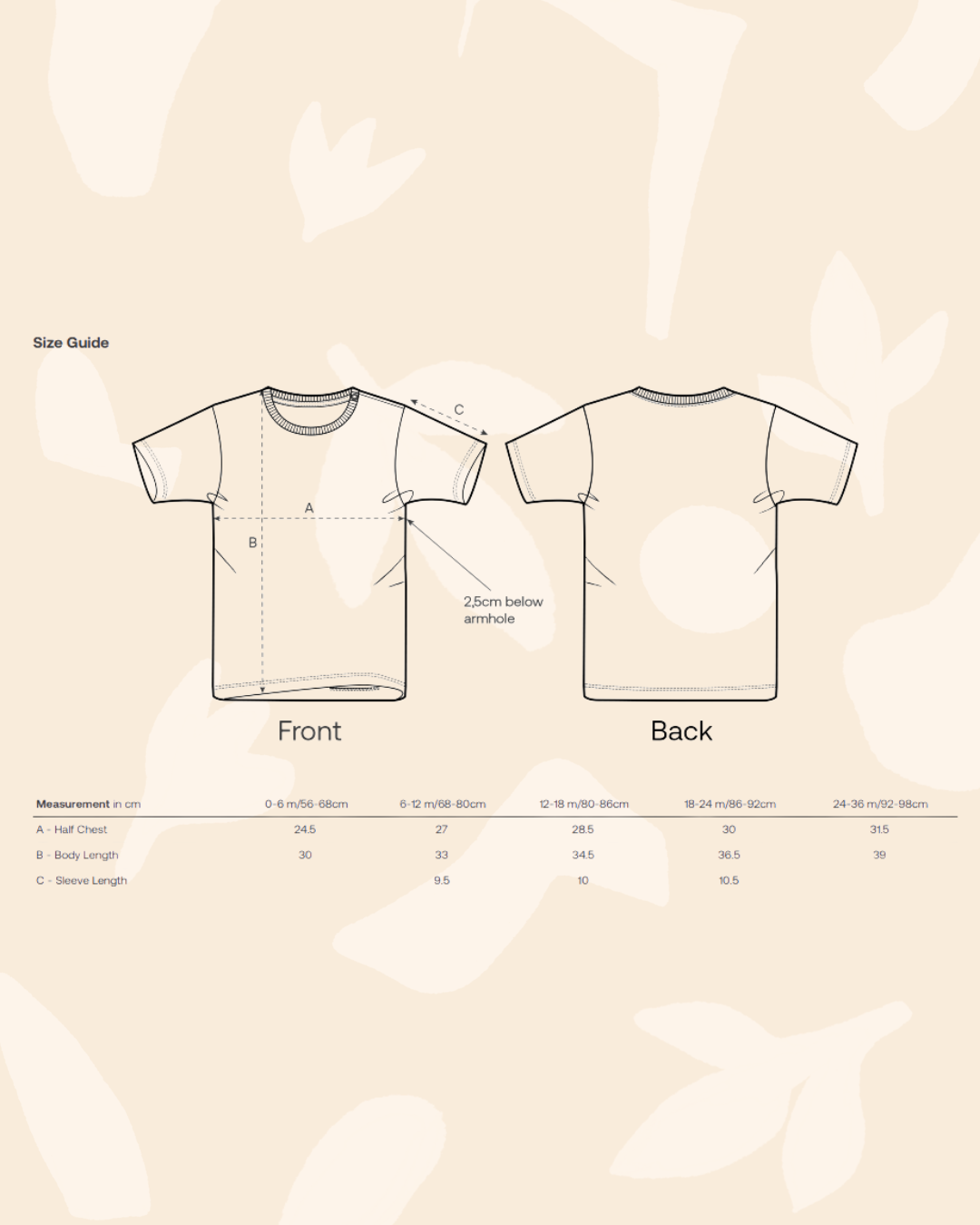 Camiseta Bichos bebé