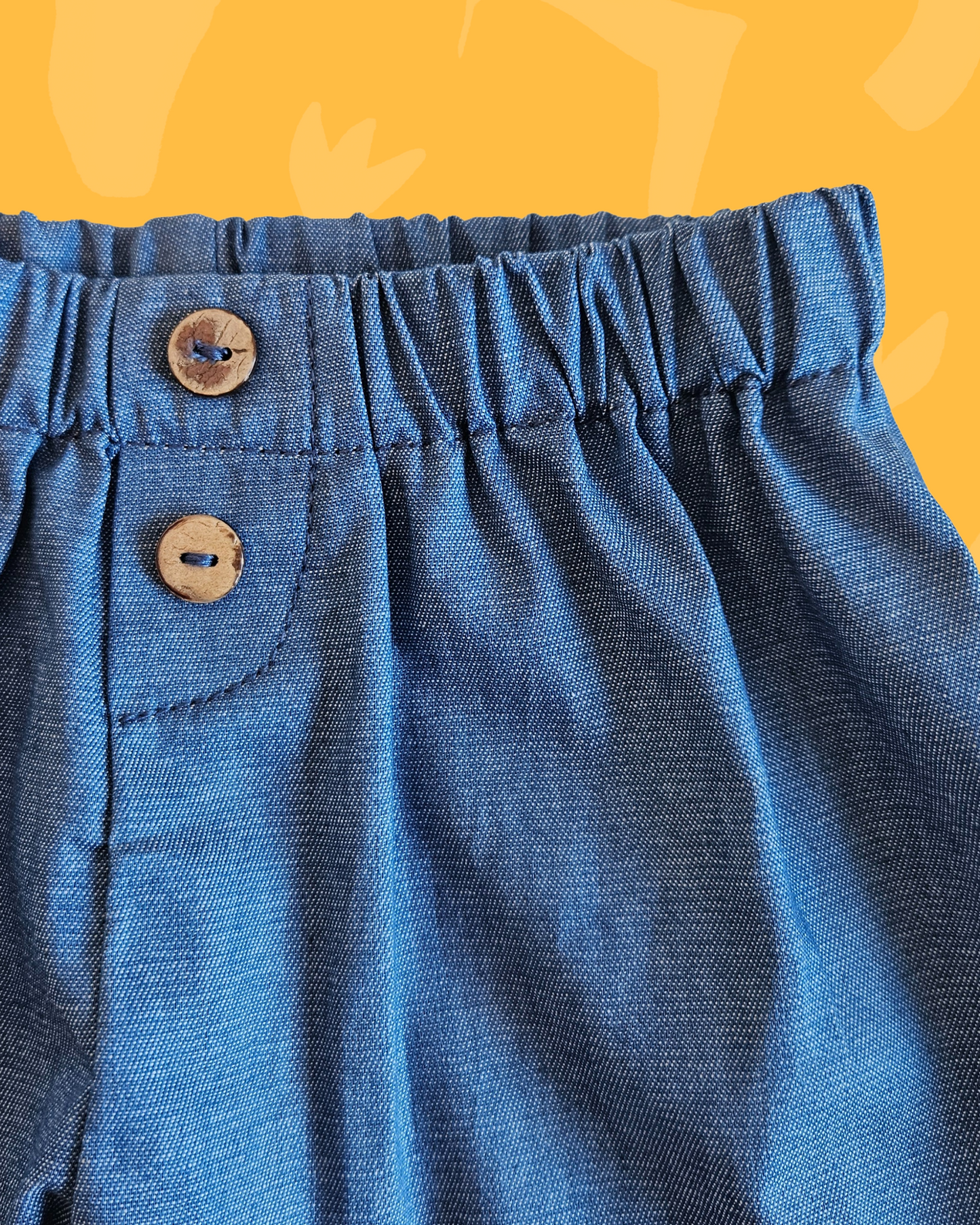 Pantalón cintura elástica Bebé