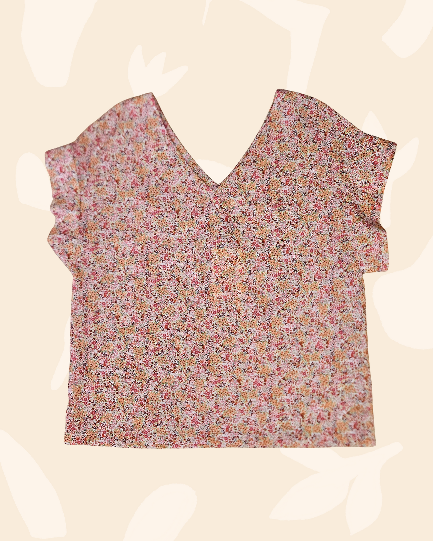 Ane Top Flores Mujer