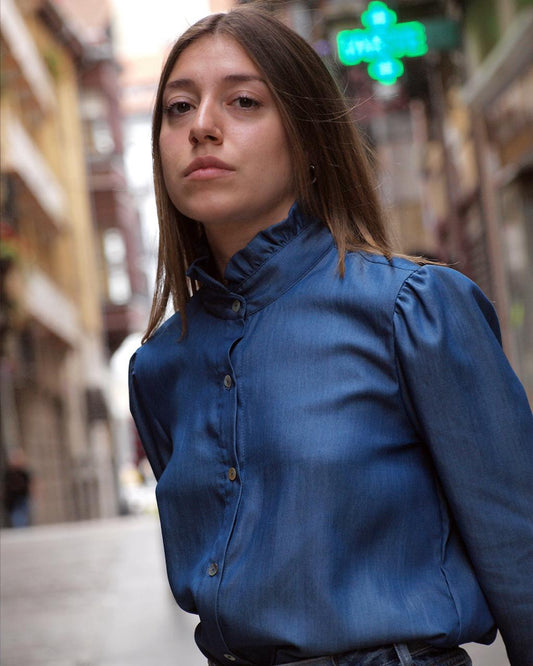 Camisa Amelie Denim Mujer