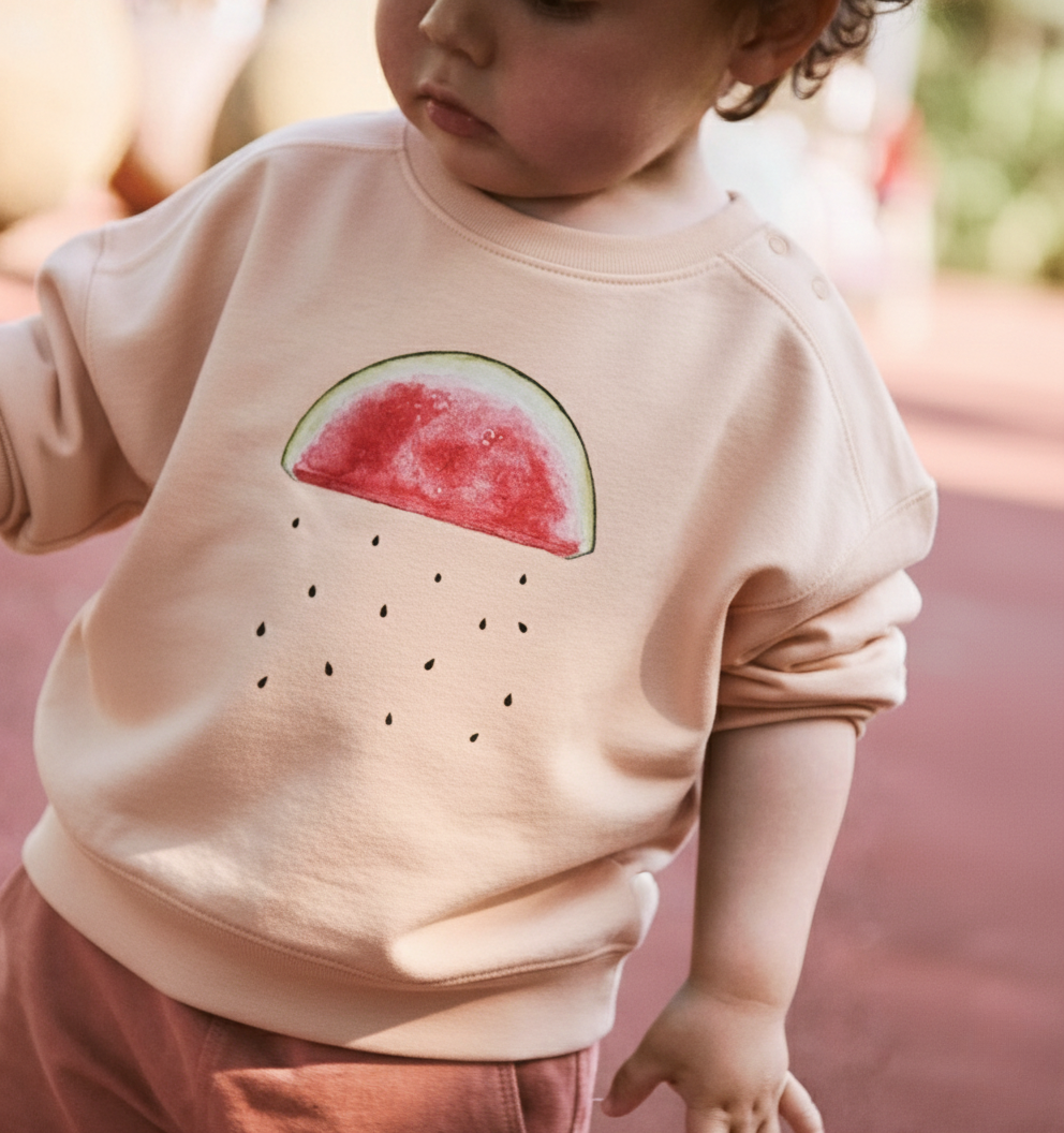 Sudadera Sandía (Bebé e infantil)