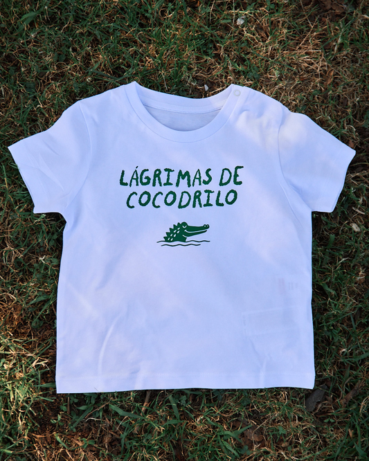 Camiseta Lágrimas de cocodrilo (Bebé e Infantil)