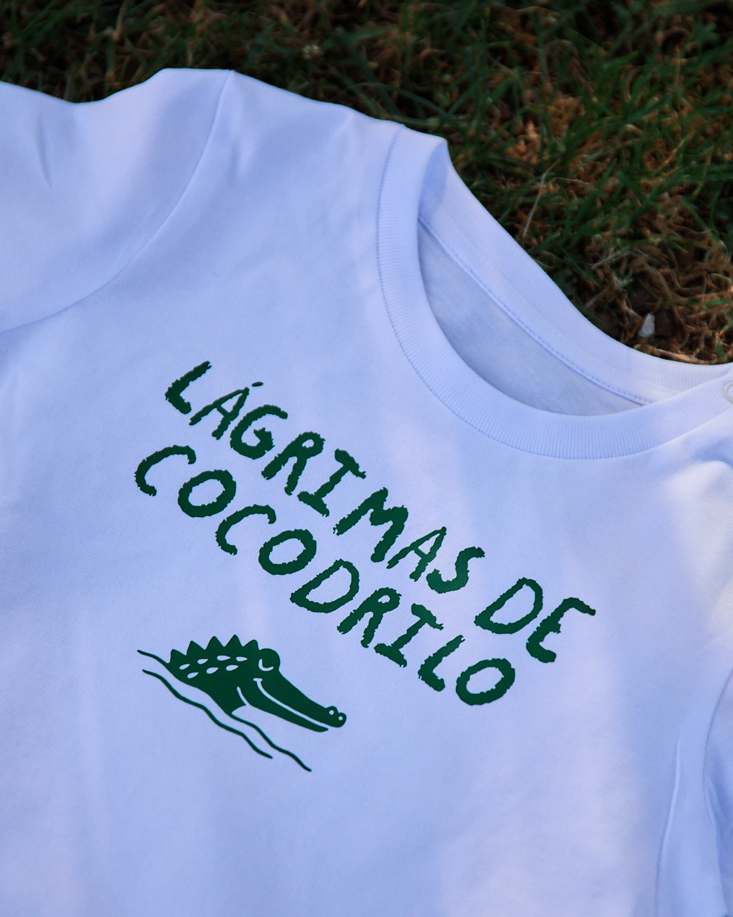 Camiseta Lágrimas de cocodrilo (Bebé e Infantil)