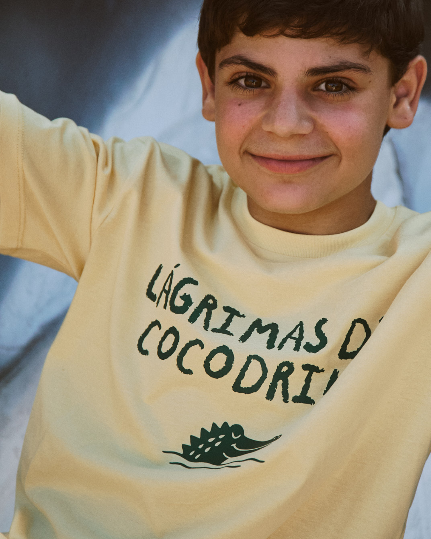 Camiseta Lágrimas de cocodrilo (Bebé e Infantil)